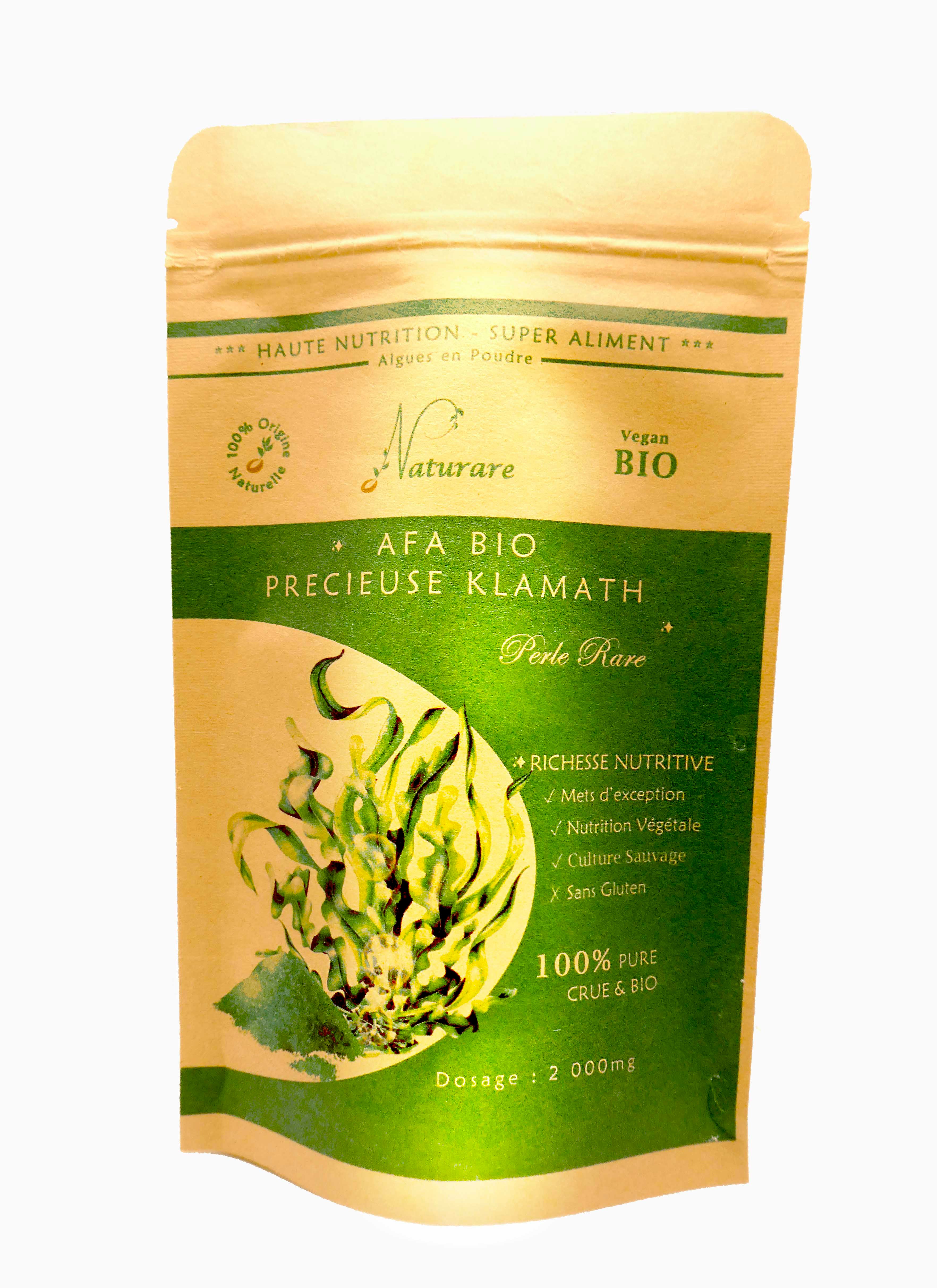PRECIOUS KLAMATH ORGANIC 2000mg - High Nutrition Food Supplement-0