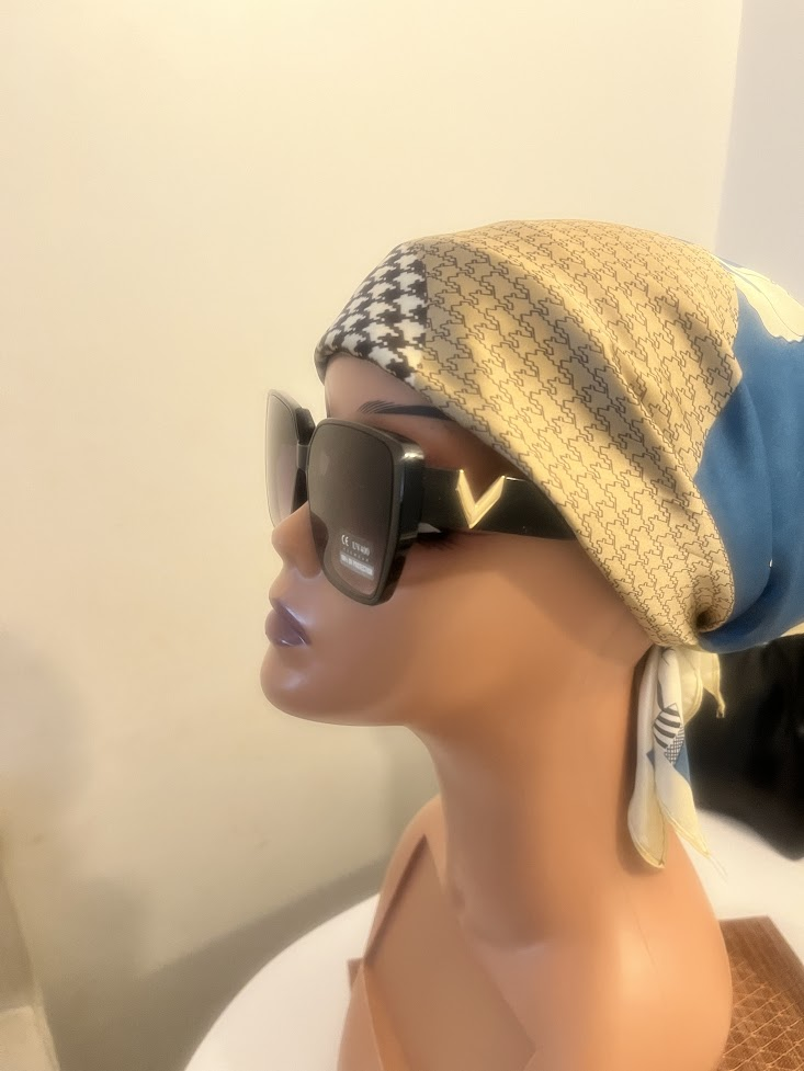 Lunettes "Black V Signature" _ Noir & Doré